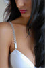 DIAMOND INFINITY Silver Braided Bra Straps - Strapletz