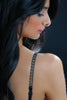 RHINESTONE FIREWORKS Multi-sized Rhinestones in Black Steeling - Strapletz