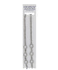 Double Row Rhinestone with 3 Ring Circle Bra Straps - Strapletz