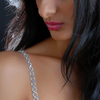 DIAMOND INFINITY Silver Braided Bra Straps - Strapletz