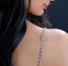 THE SOPHISTICATE Single Strand Large Rhinestone Bra Straps - Strapletz